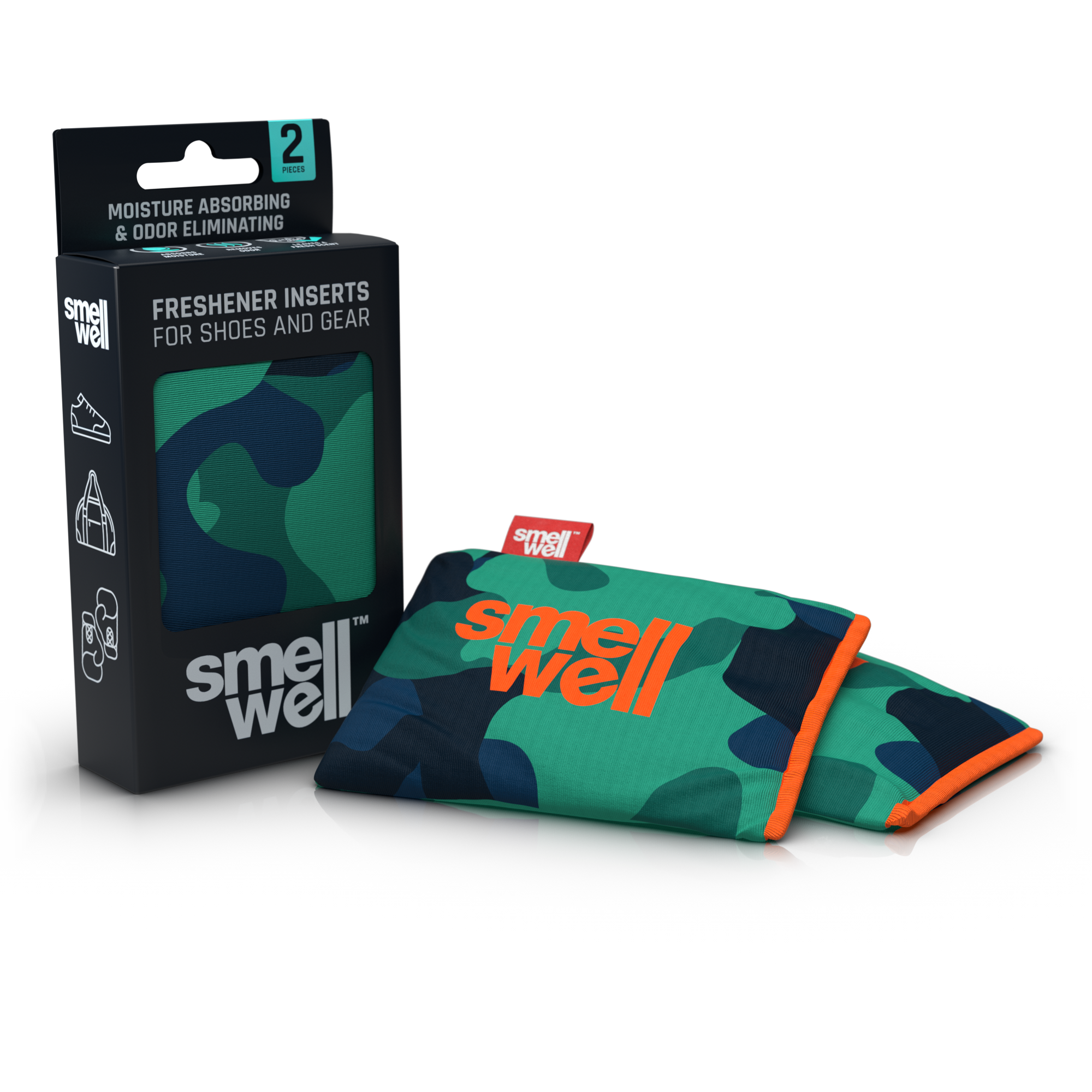 SmellWell Active Sports Gear Deodoriser - Multiple Colours & Designs