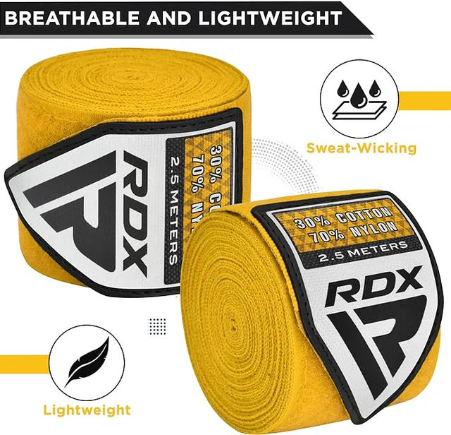 RDX Hand Wraps 2.5m - Multiple Colours - Image 3