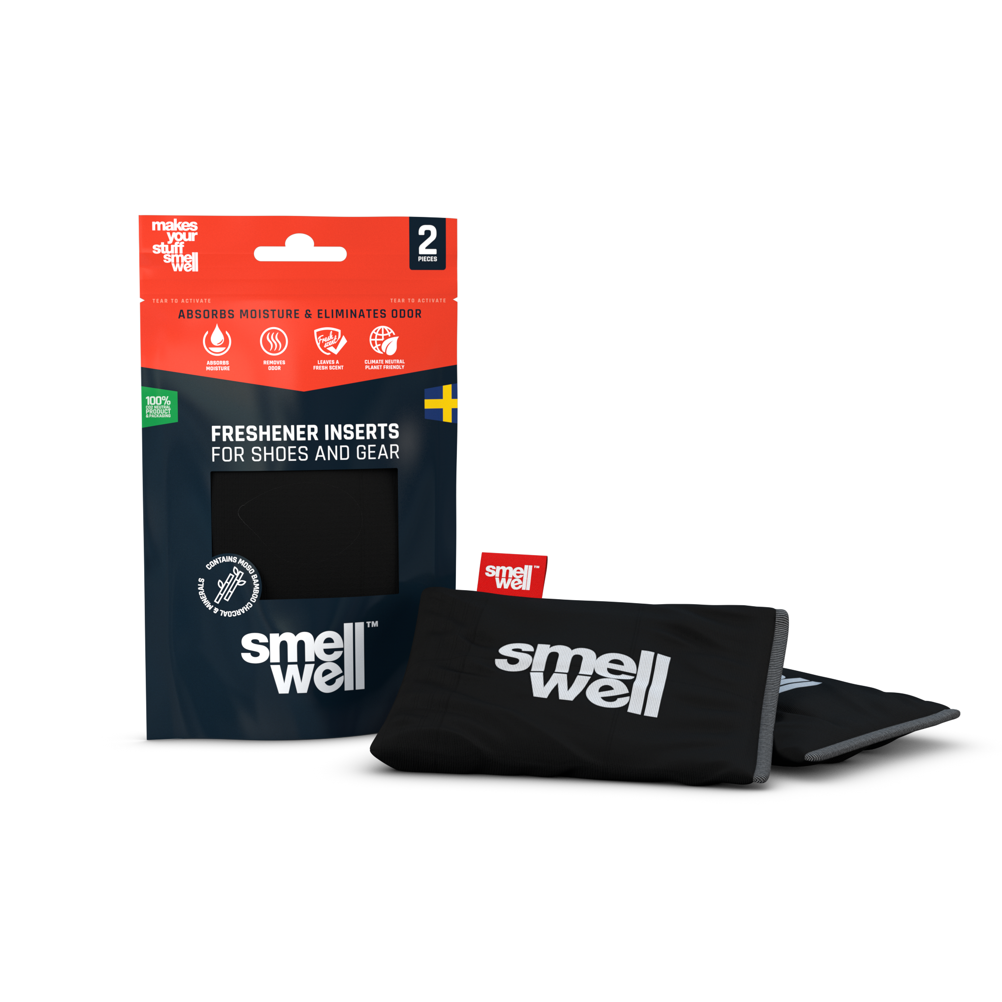SmellWell Freshener Deodoriser Inserts - Multiple Colours