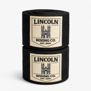 Lincoln Boxing Co. Hand Wraps 4.5m Black