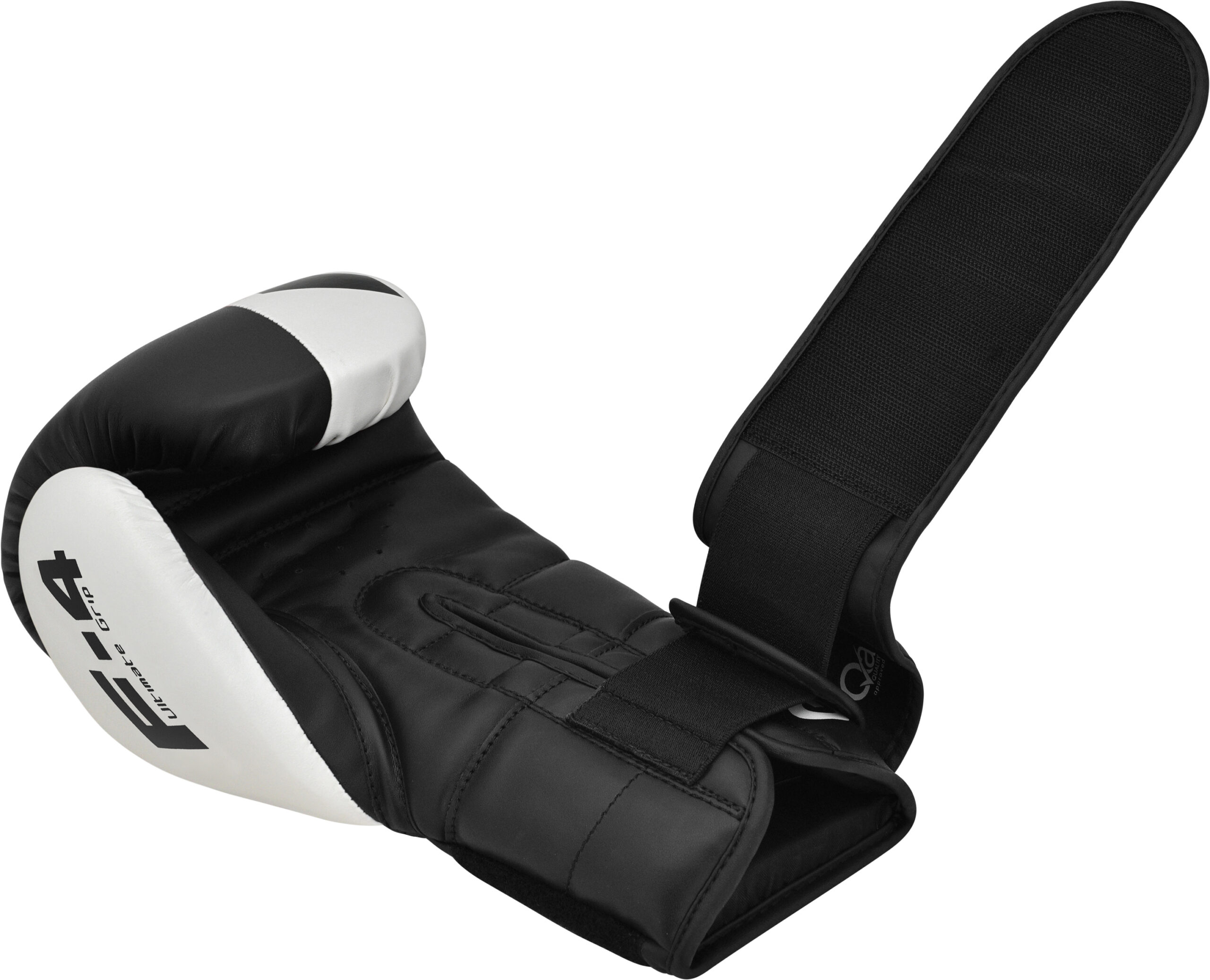 RDX F4 Boxing Gloves – Durable Training Gloves for Beginners - White/Black - Image 5