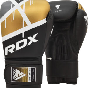 RDX F7 Boxing Gloves Black/Golden