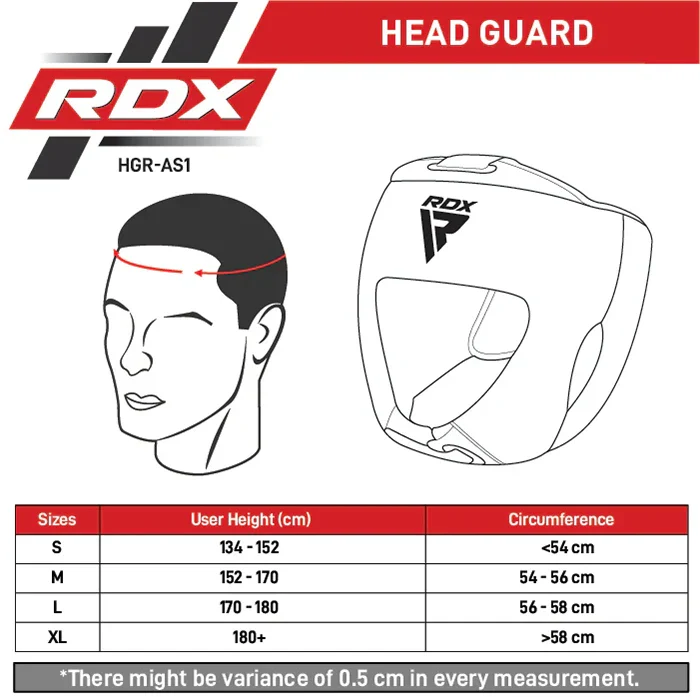 RDX Amateur Head Guard AS1 Red - Image 2