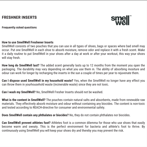 SmellWell Active Sports Gear Deodoriser - Multiple Colours & Designs - Image 7