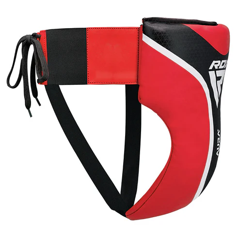 RDX Groin Guard Aura Plus T-17 Red - Image 2