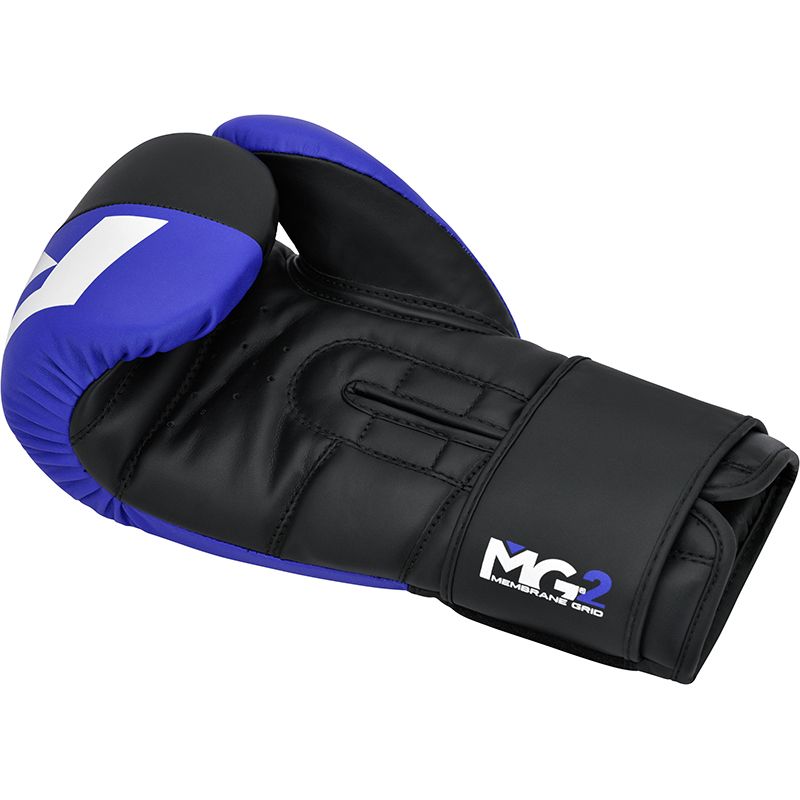 RDX F4 Boxing Gloves – Durable Training Gloves for Beginners Blue/Black - Image 4