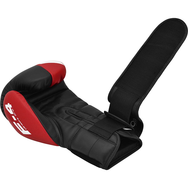 RDX F4 Boxing Gloves – Durable Training Gloves for Beginners - Red/Black - Image 5
